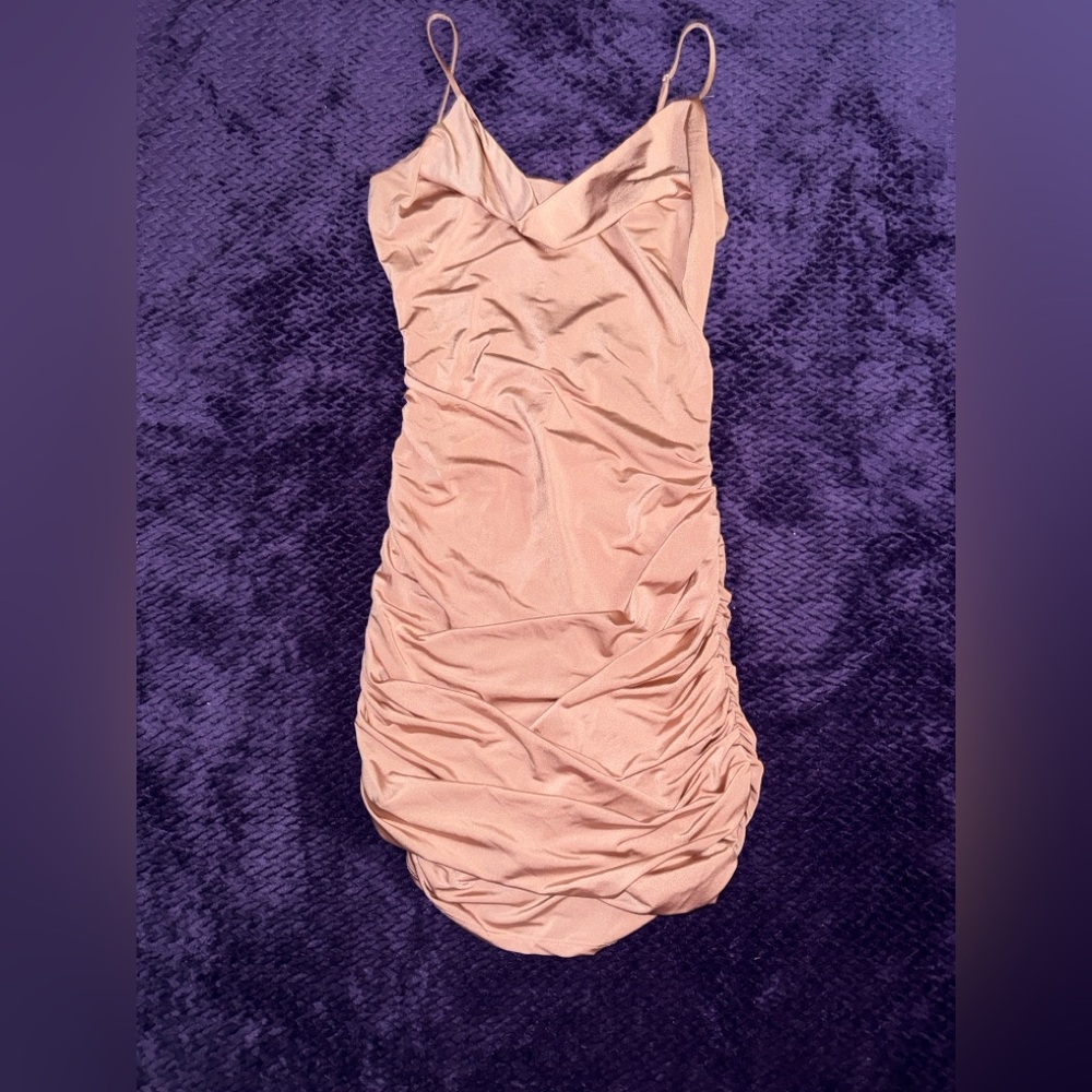 Charlotte Russe Strapless Blush Dress